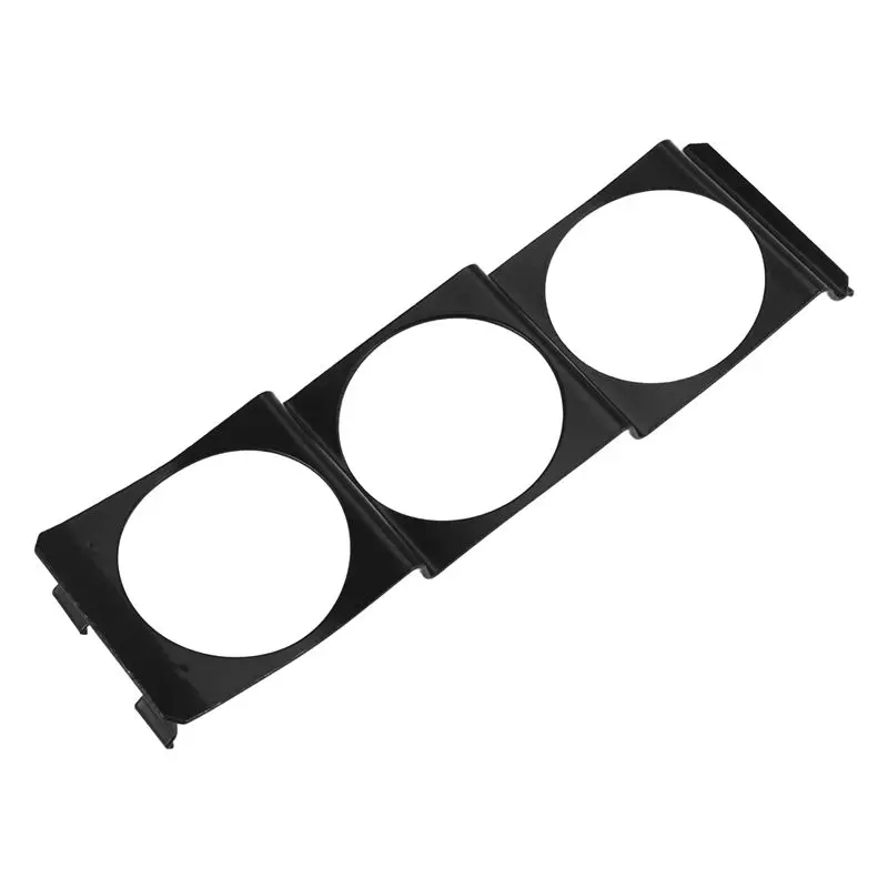 A01K-Triple 52Mm X 3 Gauge Holder Pod Panel - Standard Stereo Radio Slot Single Din Universal