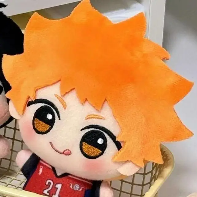 10CM Anime Haikyuu!! Hinata Shoyo & Tobio Kageyama pluche pop knuffels student hanger sleutelhanger leuk verjaardagscadeau voor kinderen