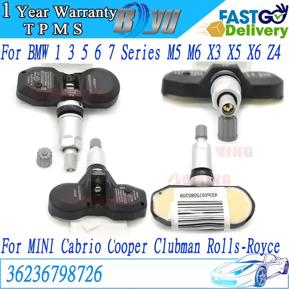 

Car New TPMS Tire Pressure Monitor Sensor For BMW 3 5 6 7 X3 X5 X6 For Mini Mini Clubman Alpina 5 B3 36236798726 36236781847