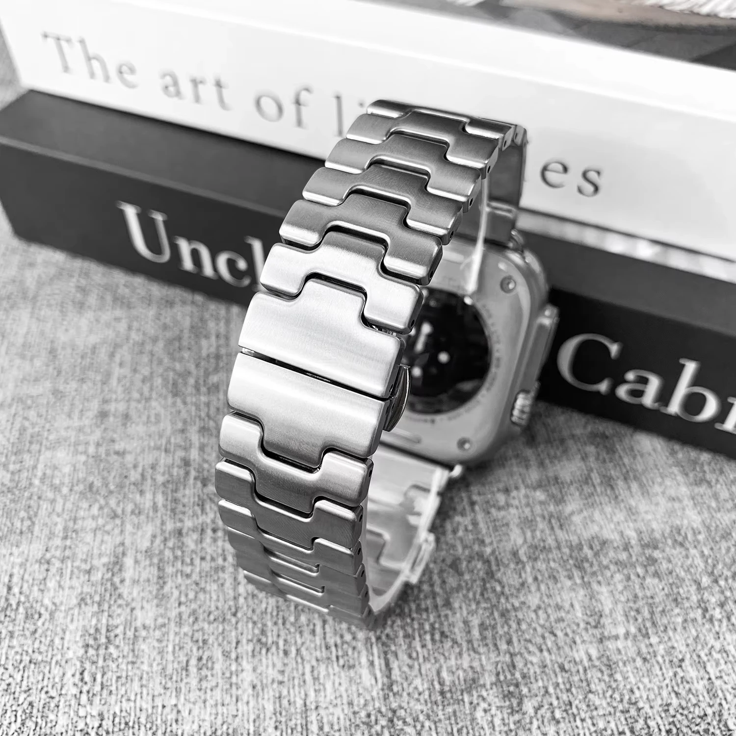 Stainless Steel Band for Apple Watch Ultra 3 2 Series 11 10 9 8 7 Metal Bracele for iWatch 49mm 46mm 42mm 40mm 41mm 44mm 45mm