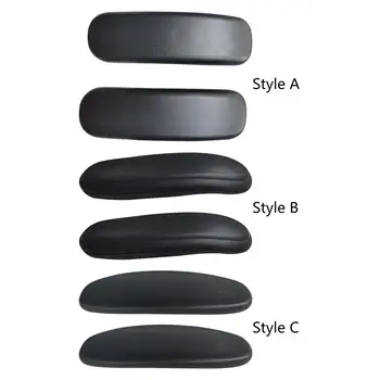 2 piezas de accesorios, fundas para reposabrazos, reposabrazos de repuesto, comodidad, espuma viscoelástica, cojín de repuesto, almohadillas para reposabrazos para silla de juegos