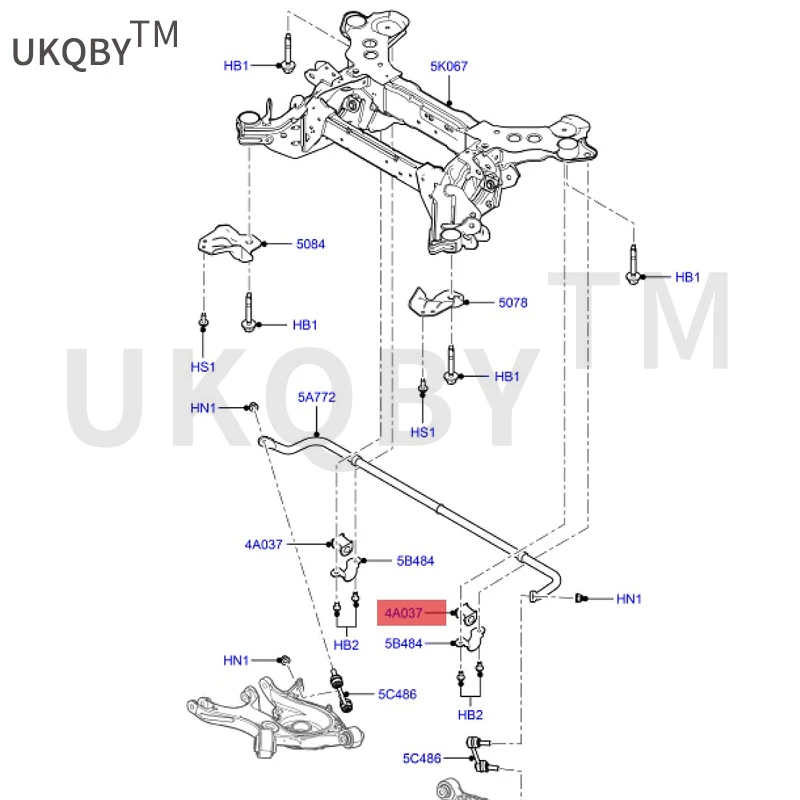 New Mo nd eo do me st ic al ly produced Ru ij ie balance bar rubber sleeve DG9C4A037BNG