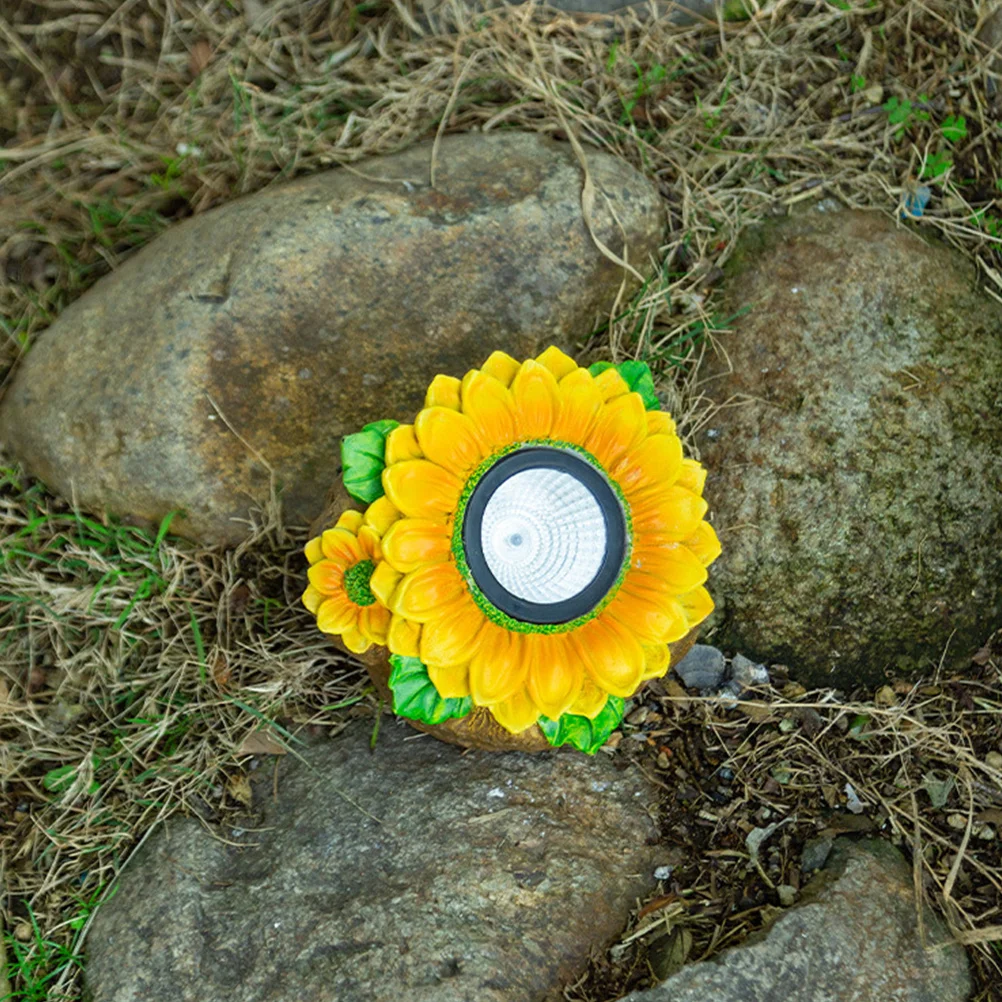 

Sunflower Solar Light Outdoor Garden Lamp Waterproof Solar Yard Lights for Lawn Pathway Entrance Decorative Landscape Lighting