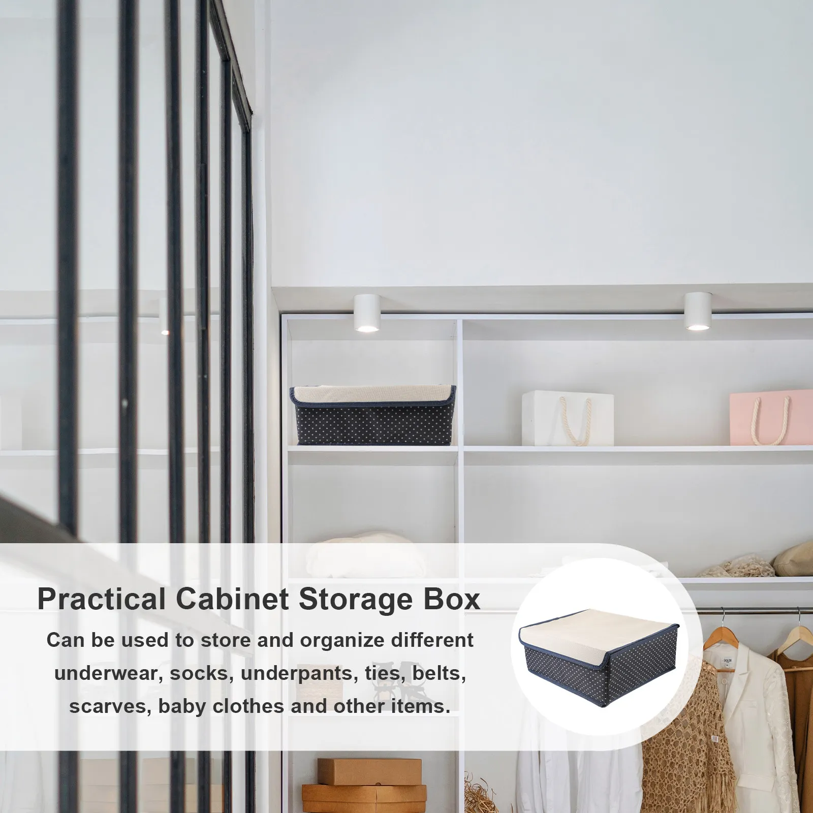 

Складной органайзер для хранения белья, носков, бюстгальтеров, шарфов, детской одежды из ткани Оксфорд для спальни