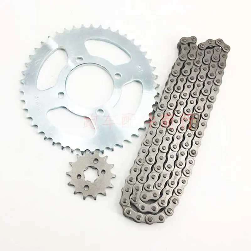 

Motorcycle Spare Part Chain Set with Gear Sprocket 428H -118L for Yamha YBR125 YBR 125 125cc