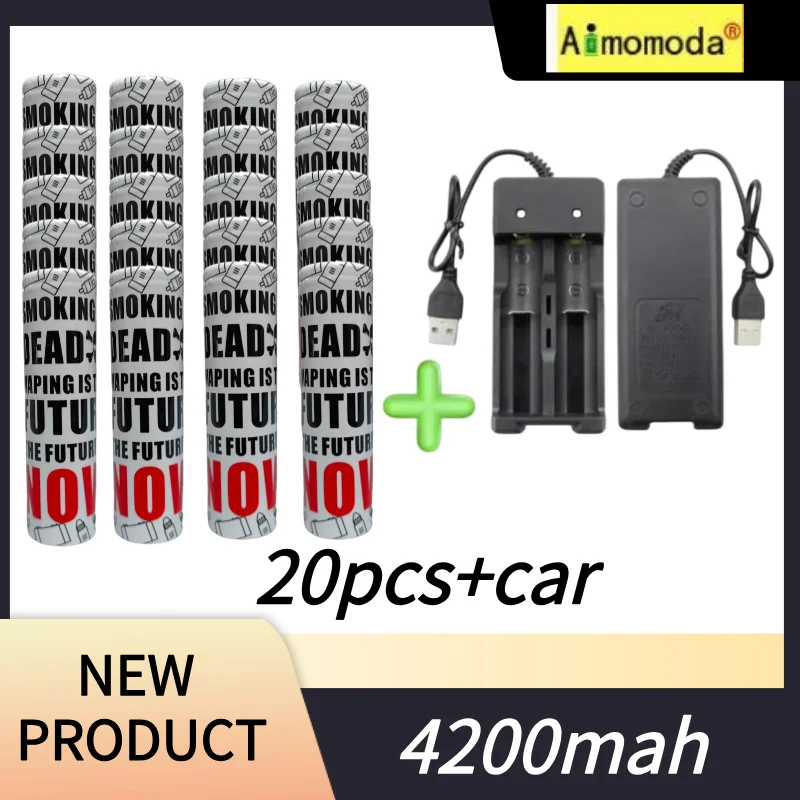 2025 منتج جديد 18650 بطارية 18650 3.7 فولت 4200 مللي أمبير بطارية ليثيوم أيون قابلة للشحن مناسبة لنماذج الألعاب ، مفك براغي ماكينات الحلاقة