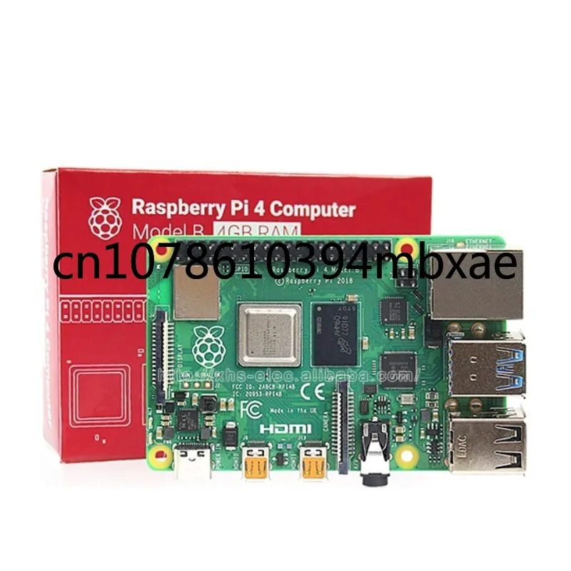 

Pi 4 Модель B 4 ГБ 1,5 ГГц ЦП беспроводной 5,0 двойной интерфейс POE Ethernet Raspberry Pi 4-го поколения Тип B