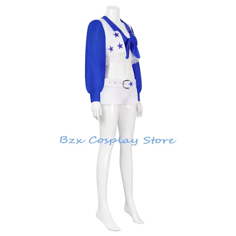 

COSda@Dallas Cheerleader Cosplay Costume Anime High School Cheerleading Sports Meeting Sexy Uniform Party Perform Outfit for Wom