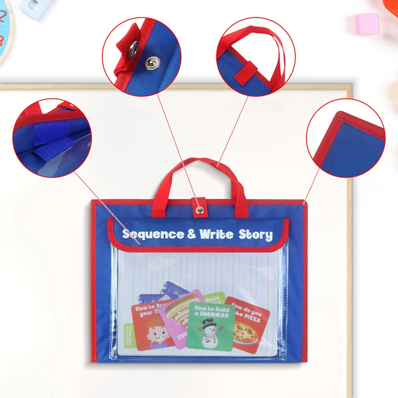 Kids Visual Schedule Chart Montessori Toys with Daily Routine Sequence Card Matching Game Early Education Learning Materials for