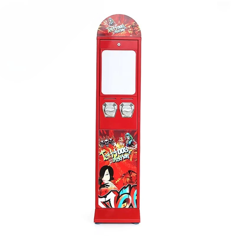 

Мультяшные персональные механические татуировки, торговый автомат, система оплаты монет и жетона