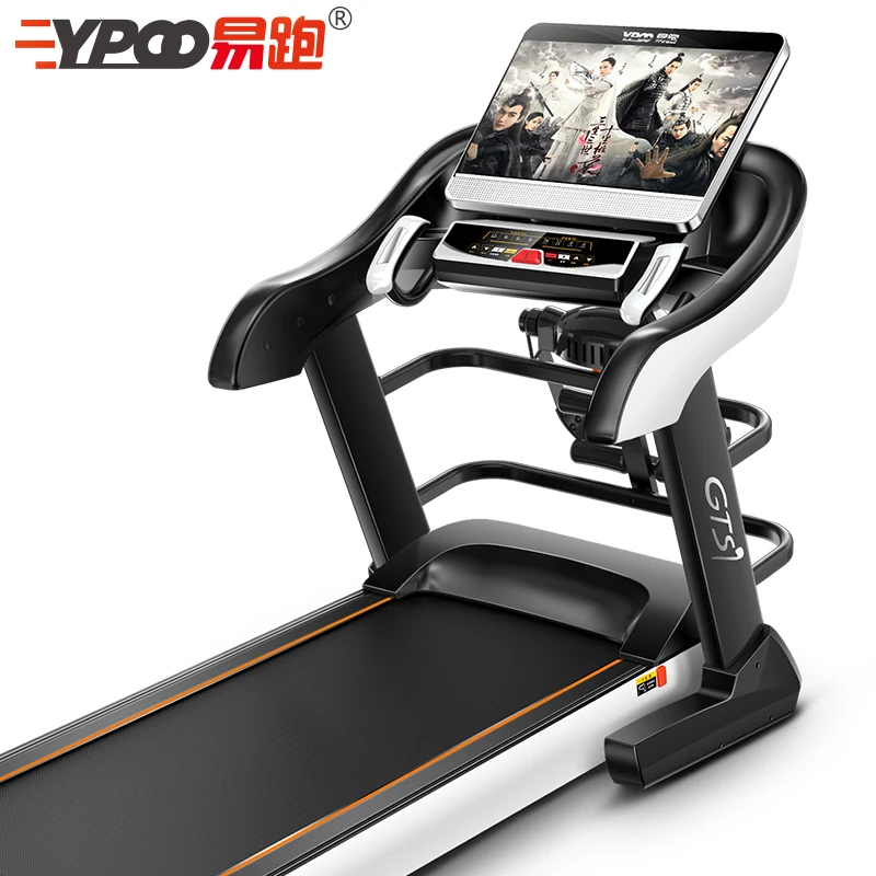 GTS7 Home Treadmill Sport Motorized Treadmill معدات اللياقة البدنية الصالة الرياضية ممارسة الجري آلة مع تطبيق FIT