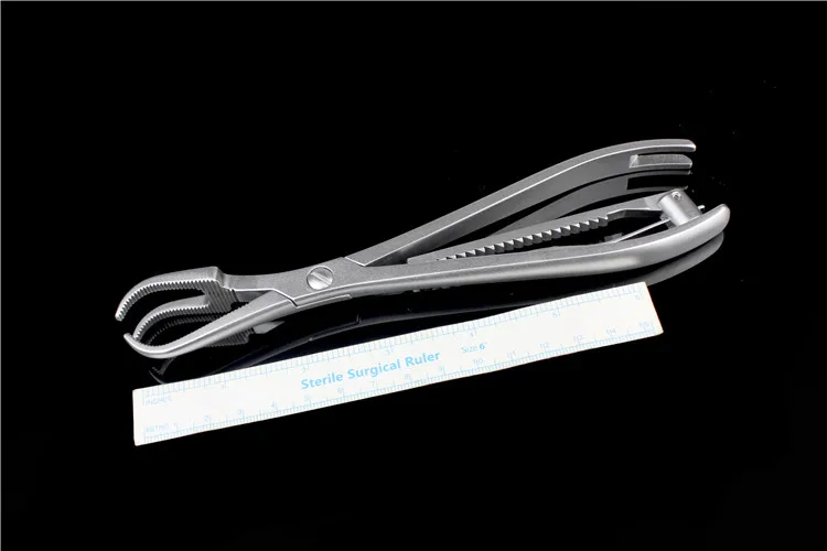 Orthopedic instrument Medical upper limb three claw reduction forcep Multi-tooth fixator bone holding Plier animal Veterinary AO