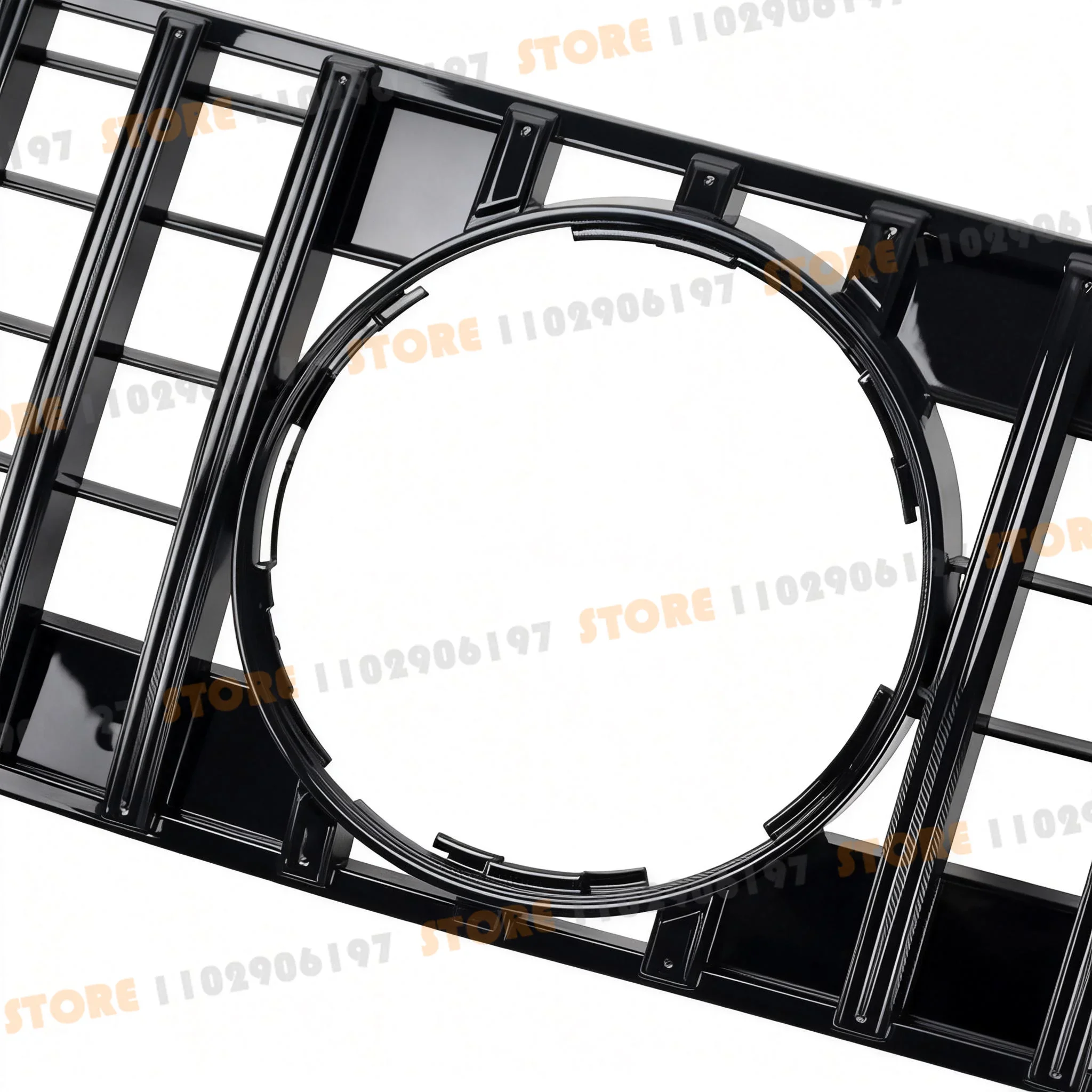 for W163 ML Class 1998-2004 Mercedes Benz ML230 ML270 ML320 ML400 ML430 GT Front Bumper Mesh Grille Radiator Grid Racing Grill