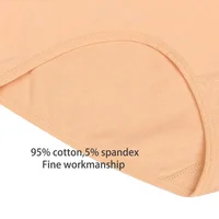 4Pcs/Lot High Waist Underwear Cotton Panties Women Body Slim Abdominal Underwear Plus Size Girls Briefs Female Lingerie Shaper 6