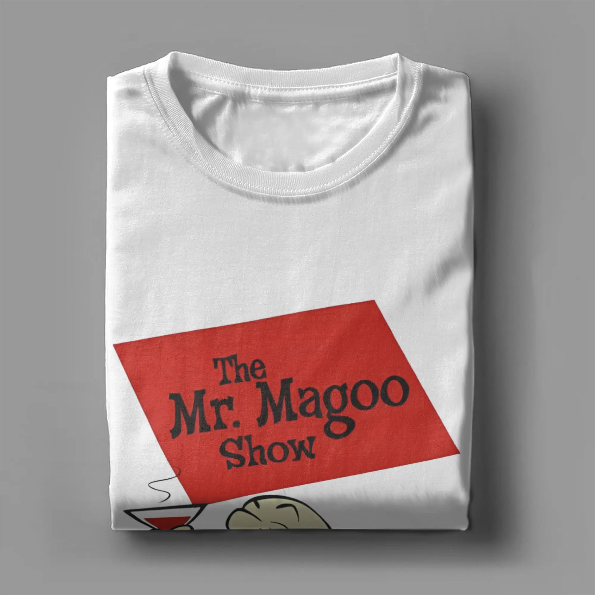 Mr. Magoo Retro Cartoon Merch Unisex T Shirt Pure Cotton Tee Graphic Print  T-shirt Clothing