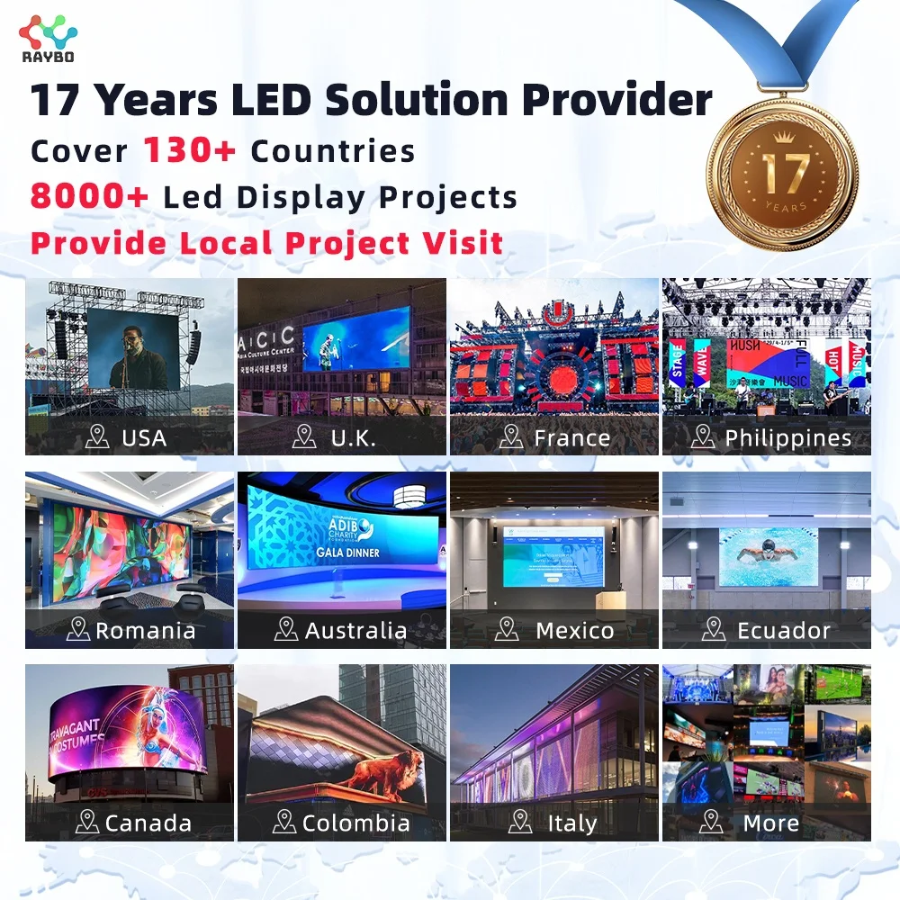 Pantalla LED ultrafina HD P2.5, pared de vídeo LED/panel de visualización interior LED SMD de 2,5mm