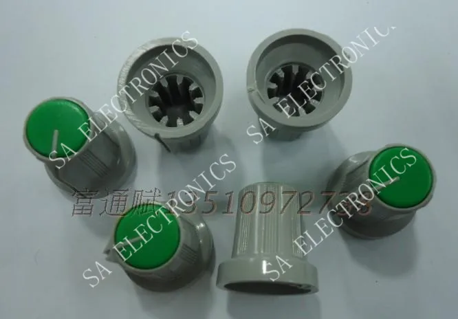 [BELLA]Spot 15 * 16MM all-plastic potentiometer knob cap  cap encoder other colors can be customized--100PCS/LOT