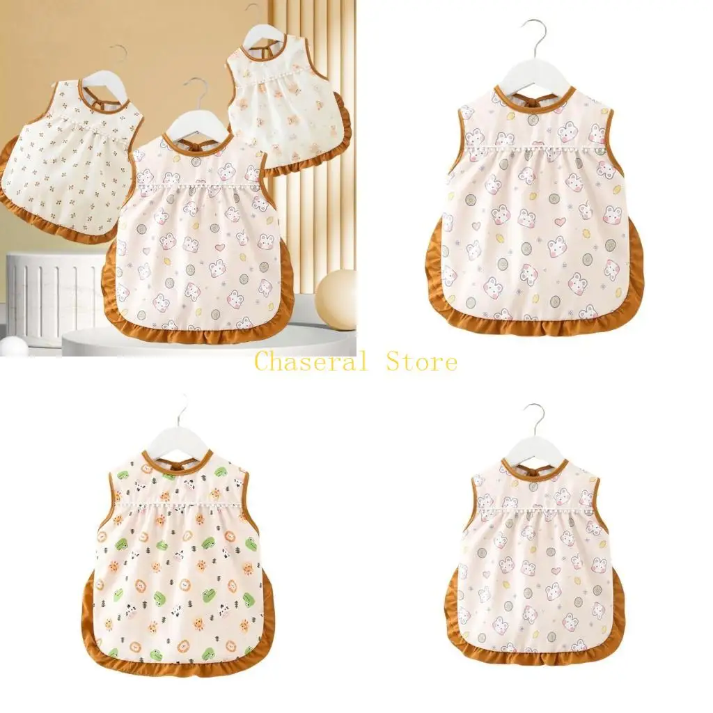 

E7CE Water Proofing Baby Bib Soft Feeding Apron For Mess Mealtime Easy Cleaning
