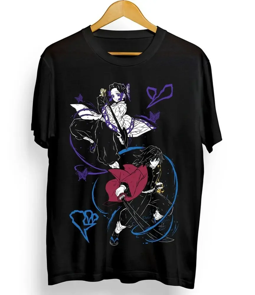 Giyu Tomioka T-Shirt Demon Slαyer Shinobu Kocho Nezuko Anime Shirt All Size