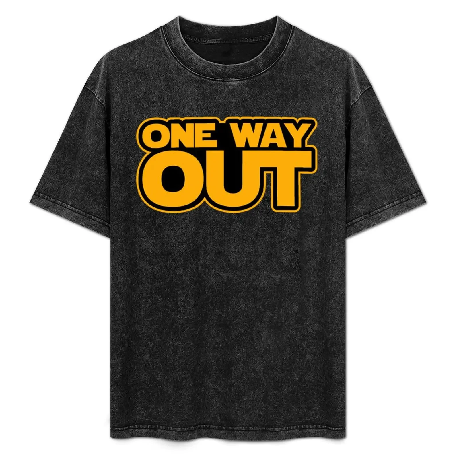 

One way out! T-Shirt Plus Size Gym Sports T-Shirt