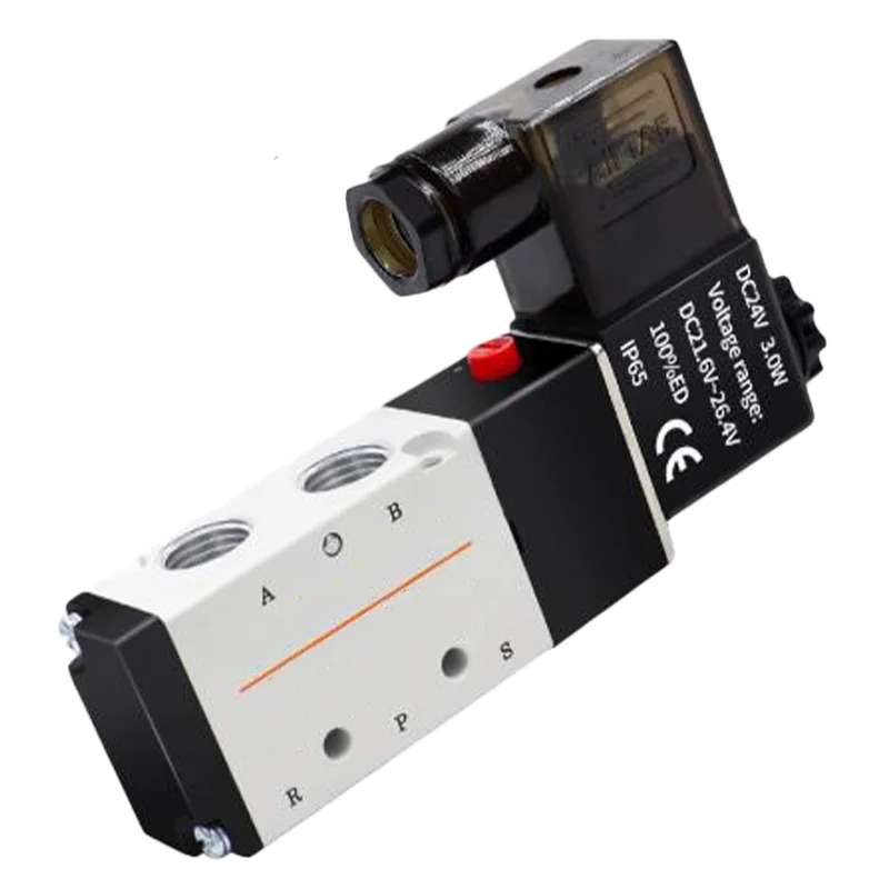 4V Series High Quality Pneumatic Valve Solenoid Valve 4V410