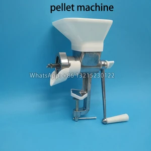Machine à pellets pour alimentation, nourriture pour chats domestique, nourriture pour lapins, nourriture pour oiseaux, pelletiseur manuel pour animaux de compagnie, poulets, poissons, chiens 10 meilleures machines à granulés pour aliments pour poissons en vente - No 1