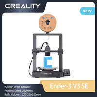 Creality Original Ender-3 V3 SE 3D Printer Sprite Direct Extrusion 250mm/S Faster Printing Speed Dual Z-Axis IU Display CR Touch