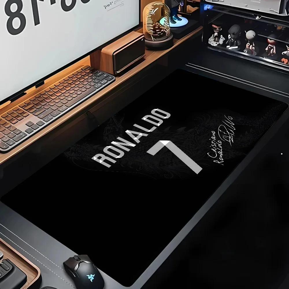 C-Cristiano R-Ronaldo-CR7 Mousepad Large Gaming Mouse Pad LockEdge Thickened Computer Keyboard Table Desk Mat