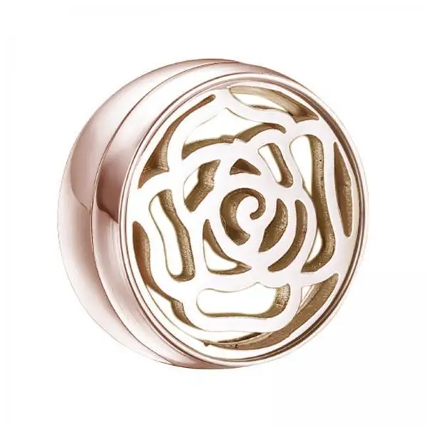 Magnetic Essential Oil Diffuser Button Steel Locket Clip for Face Mask Air Freshener