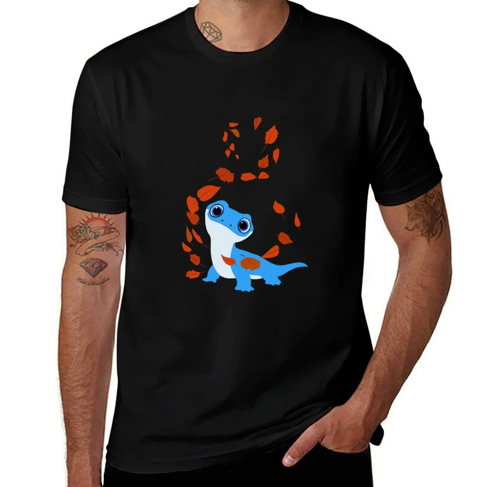 Burni, Blue Lizard T-Shirt Work Wear Breathable Tee