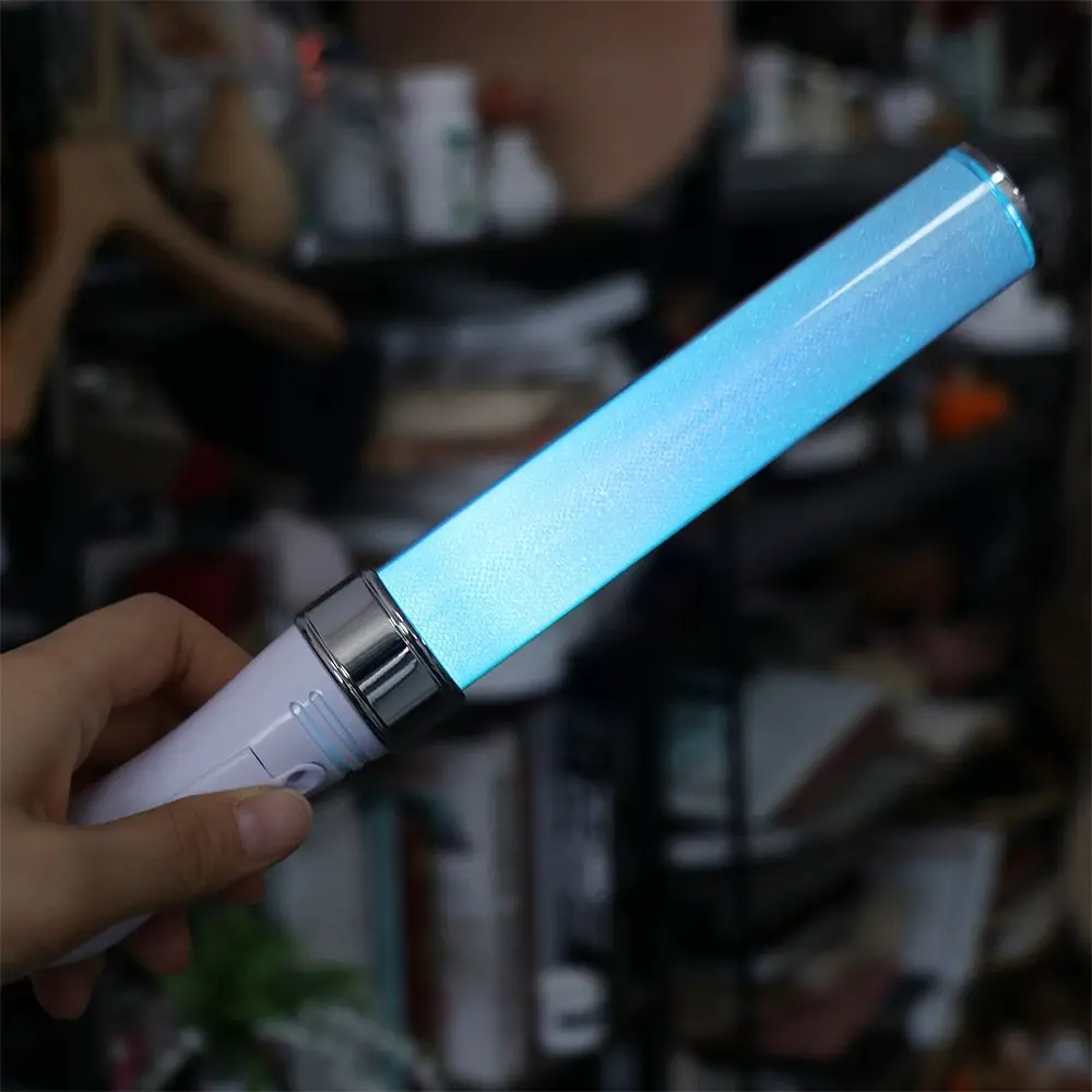 15 Colors Switchable LED Light Sticks Colorful Portable Glow Sticks Creative Flashing Sticks Weddings Celebrations