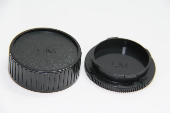 Tapa/cubierta de lente trasera + protector de tapa de cuerpo de cámara para leica m lm