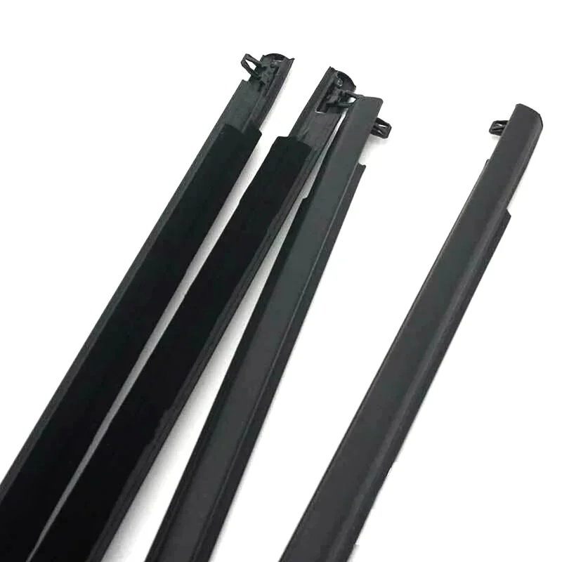 Car Side Window Weather Strip Black Rubber Glass Sealing Strip Moulding for Mazda3 BK Seires Sedan 2004-2009