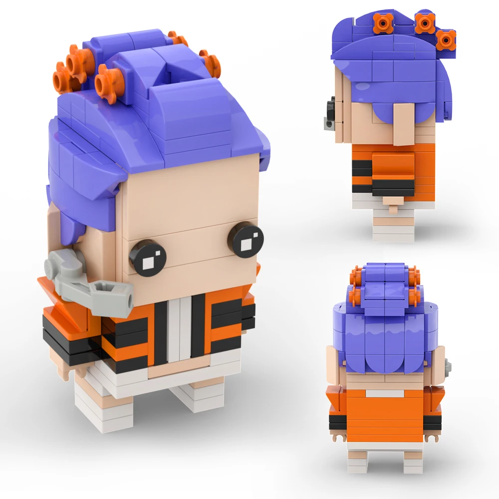 Figurines d'action de groupe Demon Girl, ensembles de blocs de construction Rumi Zoey Miya, modèle de briques pour fans, jouet créatif assemblé, décor de bureau