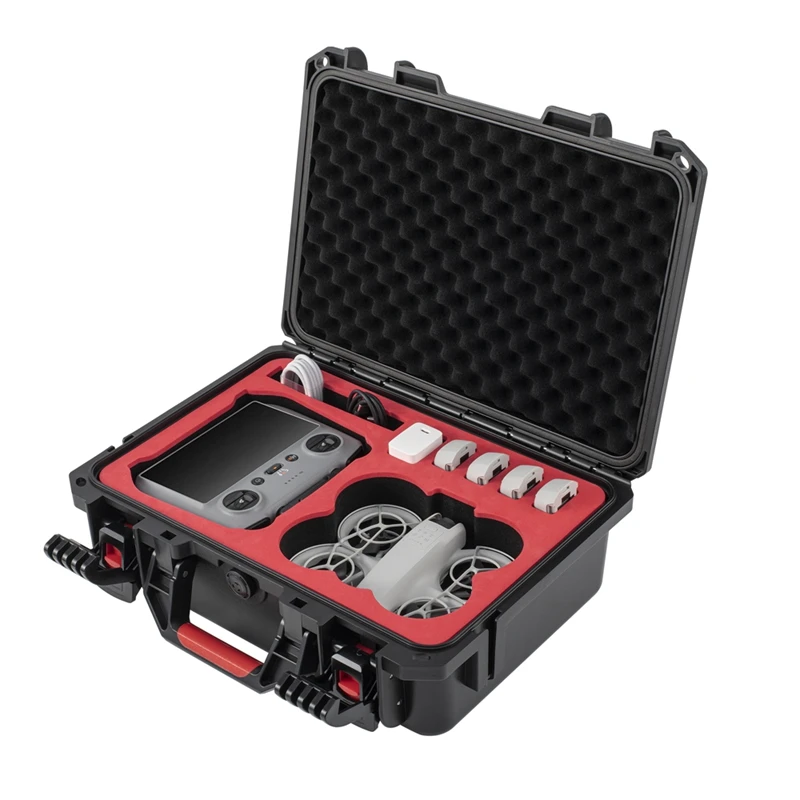 For DJI Neo Drone Handheld Carrying Case Waterproof Storage Box Outdoor Hard Suitcase RC2/N3 Controller Protection Accessories