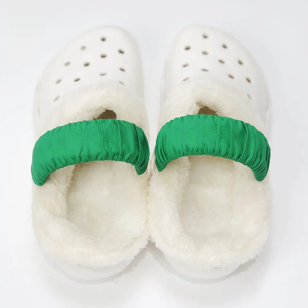 

Slippers Covers Insoles Detachable Hole Inserts Winter Warmth 36 37 Size Green Laces Sock Liners Soft