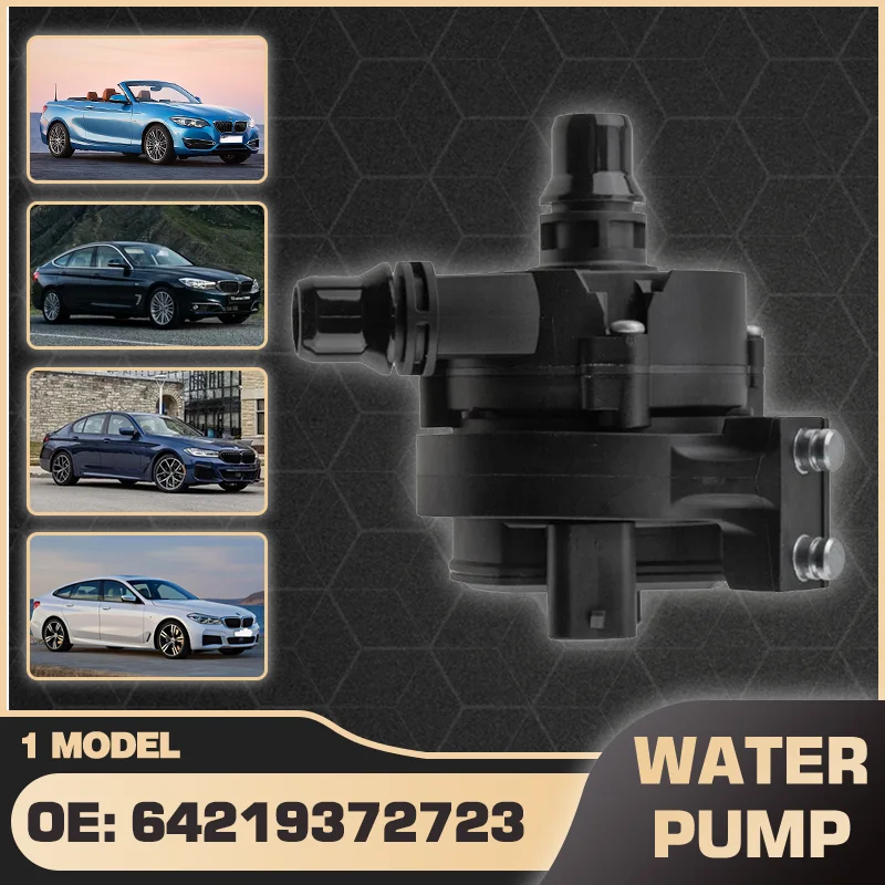 Bomba de agua auxiliar adicional para BMW Serie 2 F23 M 240 i, BMW Serie 3 Gran Turismo F34, BMW Serie 5, BMW Serie 6 Gran Turismo G32 630 i, BMW Serie 7
