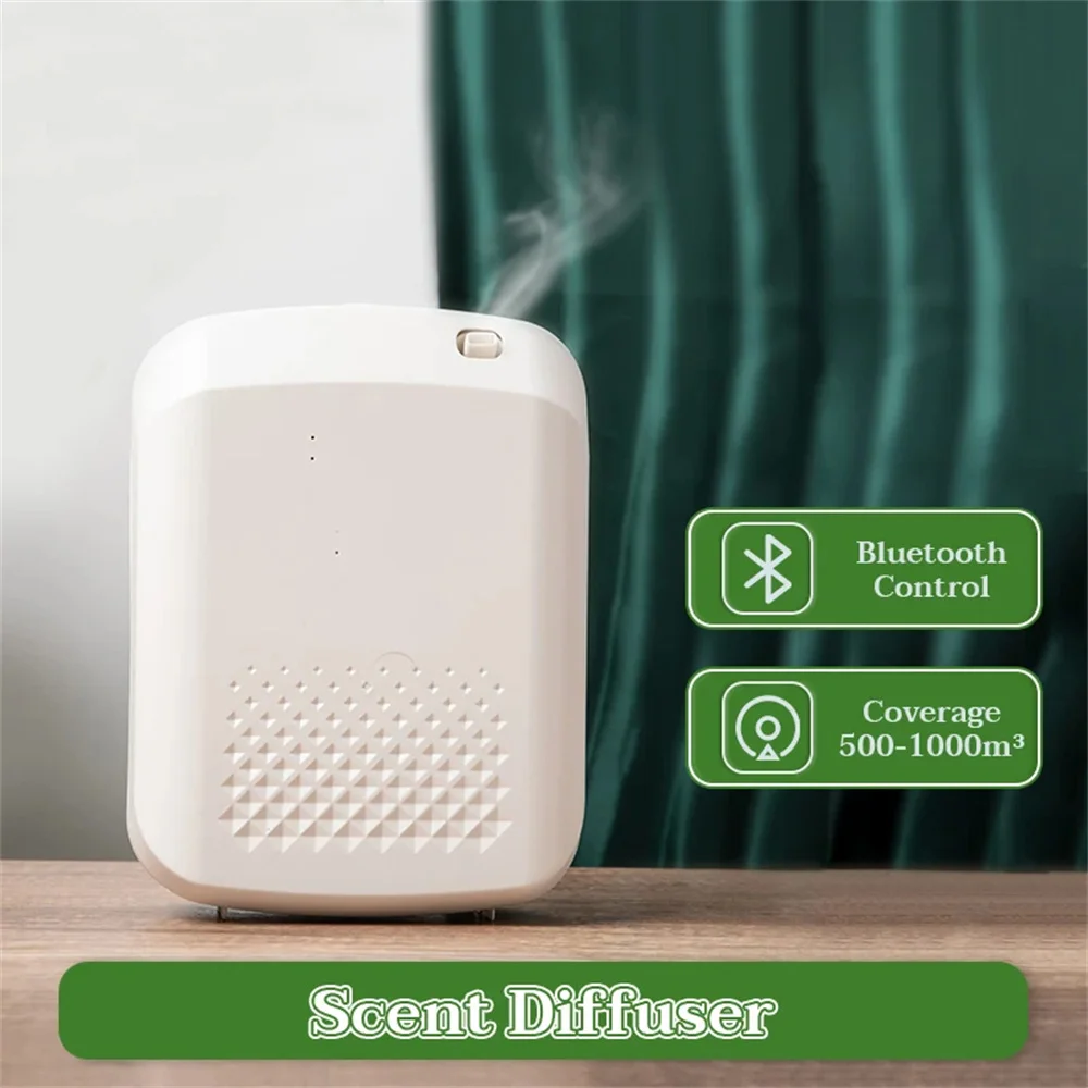 

Coverage 500m³ Bluetooth Diffuser Perfume Machine Home Aromatherapy Machine Air Freshener For Home Fragrance Air Purifier