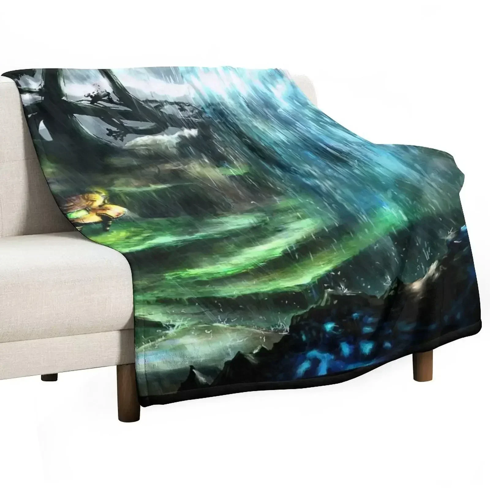 

Metroid Metal: Tallon Overworld- Where it all begins Throw Blanket Men's Soft Warm Throw Blanket for Couch