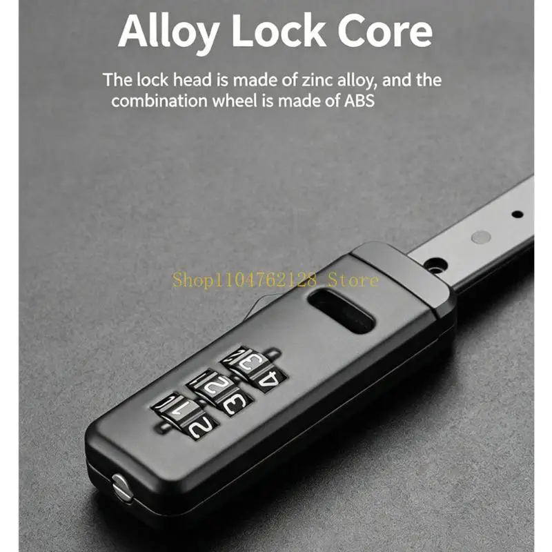 3 Digit Combination Bike Lock Nylon Cable Tie Lock For Road Mountain Bicycles best sale