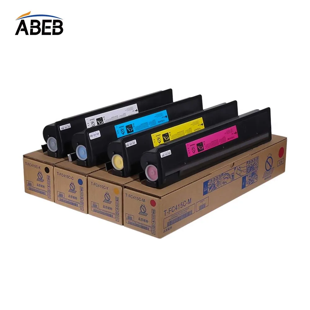 1PCS T-FC415C Toner Cartridge For Toshiba 2010AC 2510AC 2515AC 3015AC 3515A 4015AC 5015AC High Yield Compatible Color Toner