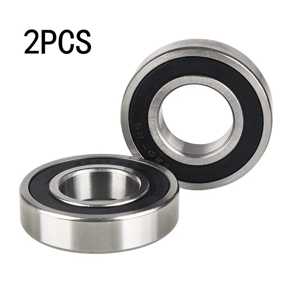 Deep Groove Ball Bearing 6207 Size 35x72x17mm with Rubber Seals for Tractors Harvesters Handcarts and Motor Applications