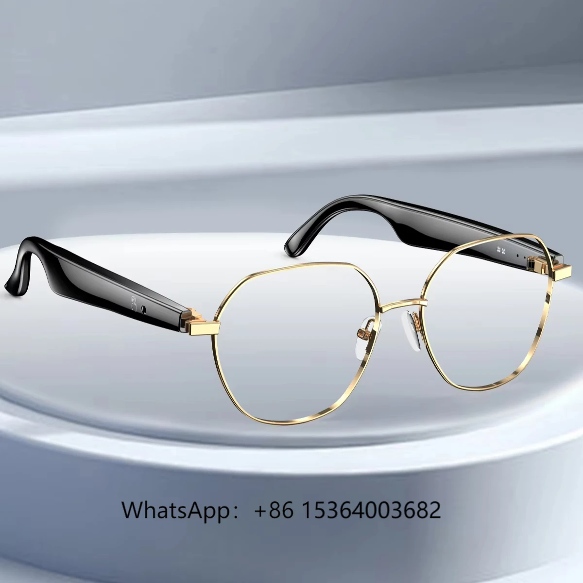 

TJXL-2025 W100B Smart Glasses Wearable Headset with AI Assistant ChatGPT 4.0 Real-time 163 Translation Music BT Speaker Glasses