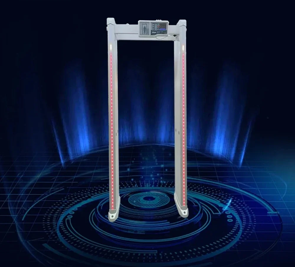 Detector metales 6 zonas para seguridad escolar, escaneo corporal, equipo de seguridad bajo precio view 3