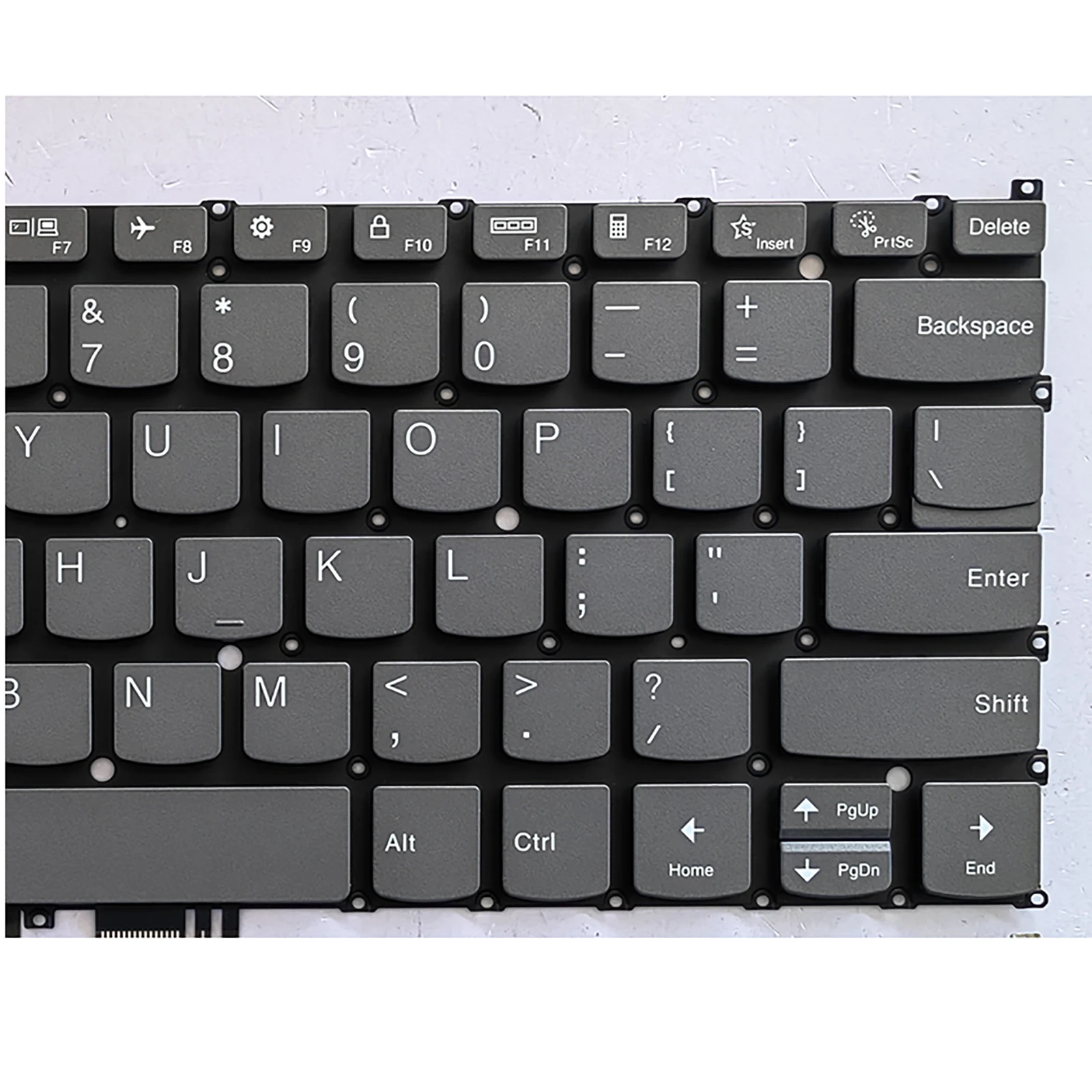 for Lenovo YOGA 7 14AC Yoga 7 ProX 14ARH7 US Backlit Gray Laptop Keyboard