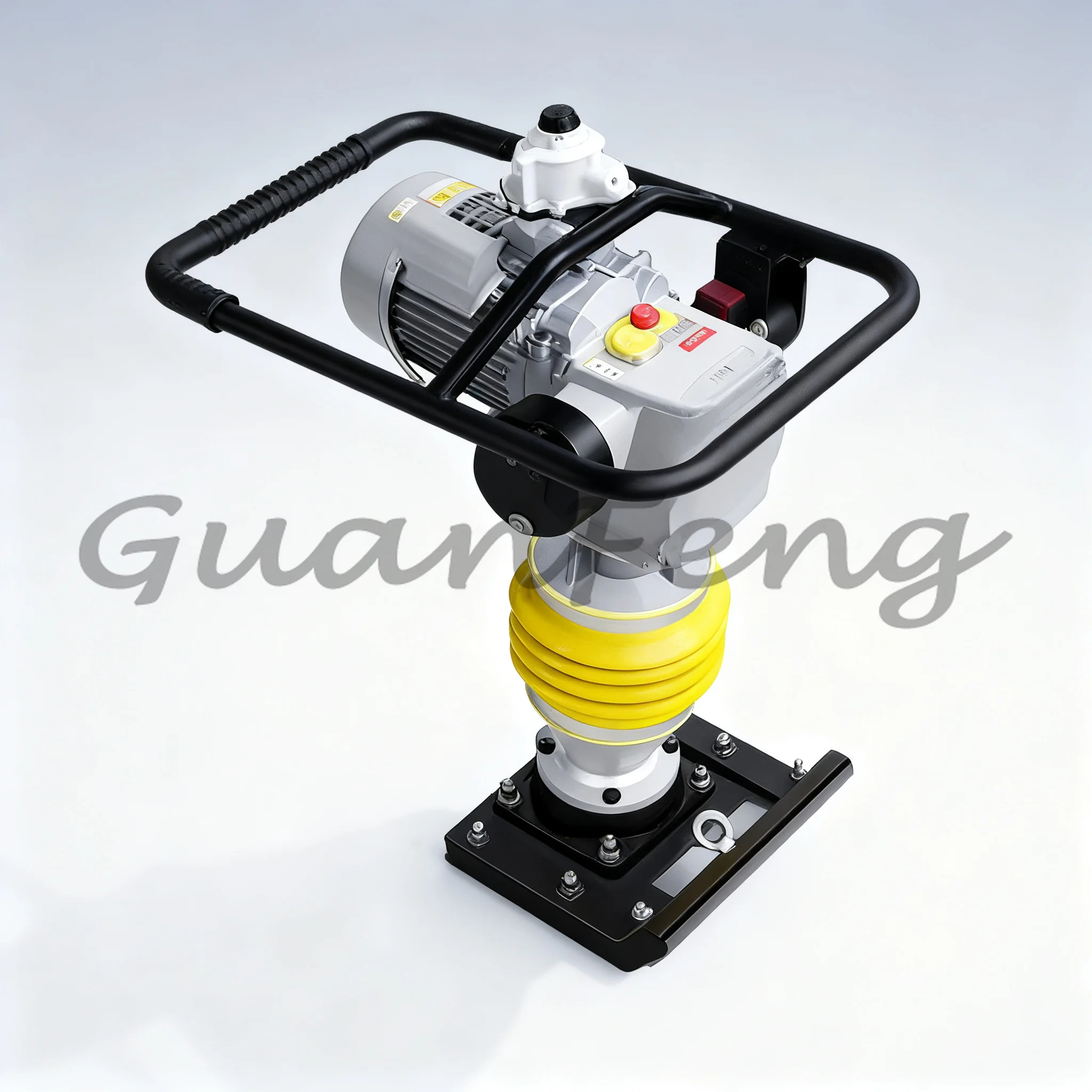 3KW Electric Soil Compactor, Portable Impact Vibratory Rammer for Ground Tamping & Compaction