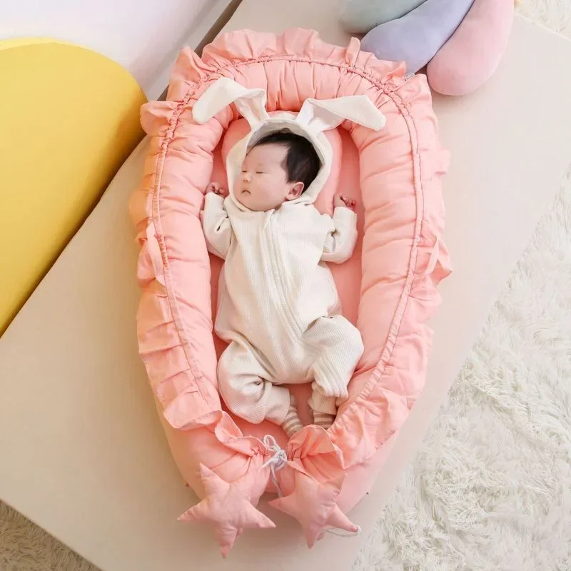 

Съемное спальное гнездо для детской кроватки, кроватка с подушкой, дорожный манеж, детская колыбелька, матрас, безопасная кровать в кровати