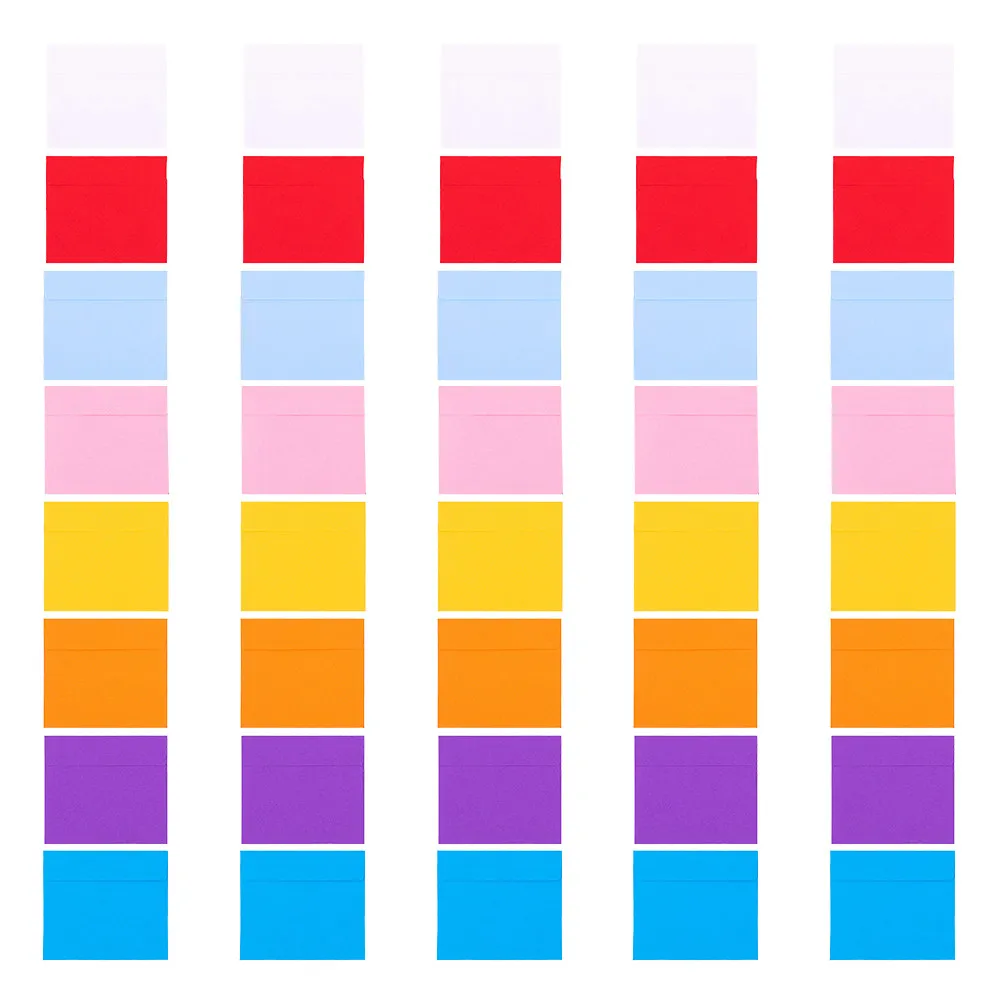 

100 шт. многофункциональных ретро-конвертов из бумаги, разноцветные конверты для писем, приглашений, поздравительных открыток, свадебных и праздничных принадлежностей