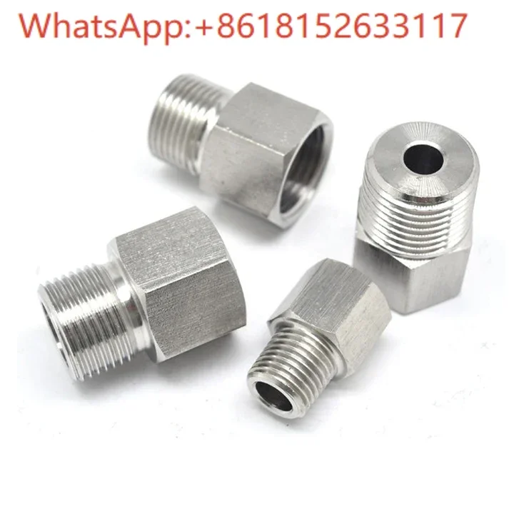 5 قطعة 304 الفولاذ المقاوم للصدأ محول لولبة داخلية وخارجية G1/4 لولبة داخلية إلى R1/4 PT1/4 ZG1/4
