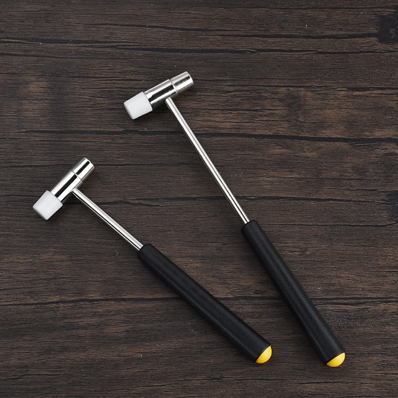 1 Double Headed Mini Jewelry Hammer, Suitable For Watch Repair, Woodworking Diy、 Jewelry Making And Leather Craftsmanship